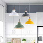 1 - Light Modern Dome Pendant Light - LightfixturesUAE