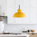 1 - Light Modern Dome Pendant Light - LightfixturesUAE