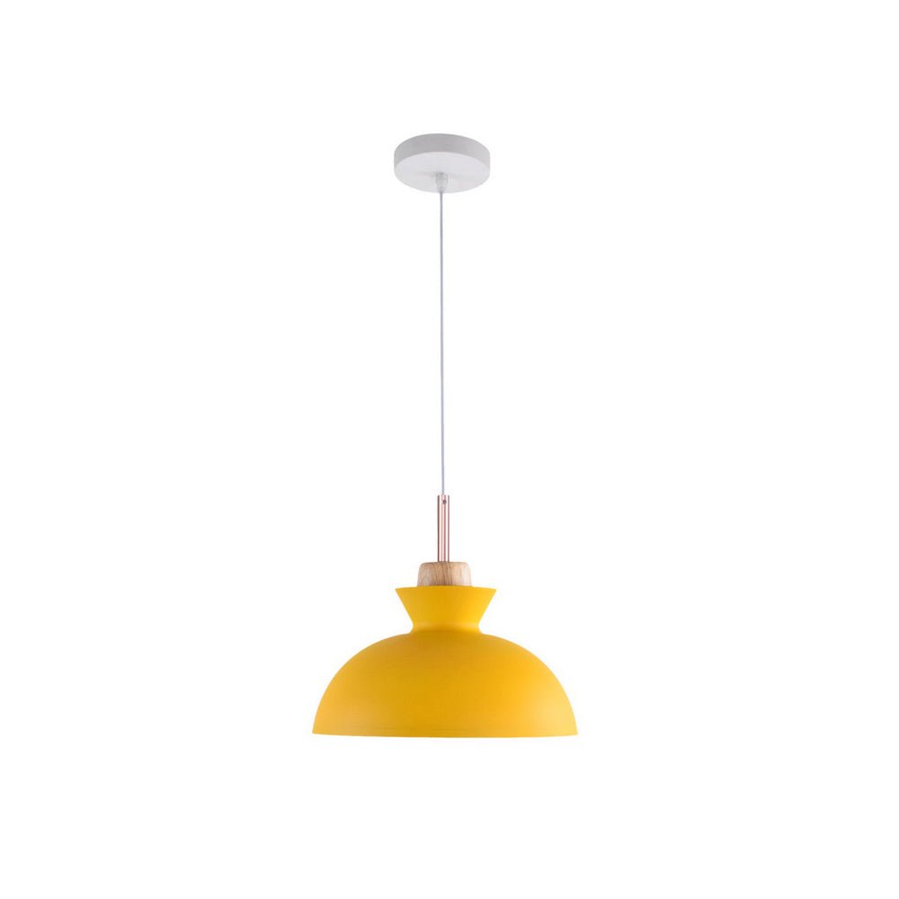 1 - Light Modern Dome Pendant Light - LightfixturesUAE