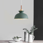 1 - Light Modern Dome Pendant Light - LightfixturesUAE