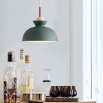 1 - Light Modern Dome Pendant Light - LightfixturesUAE