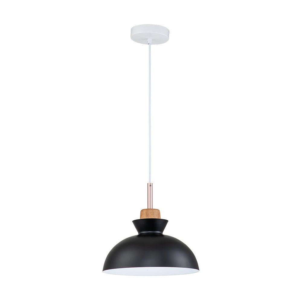 1 - Light Modern Dome Pendant Light - LightfixturesUAE