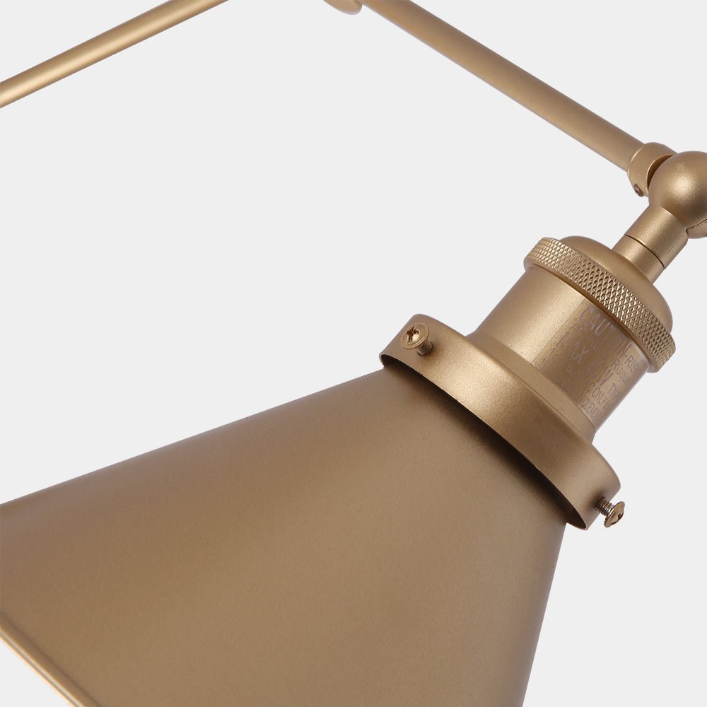 1 - Light Modern Swing Arm Wall Sconce - LightfixturesUAE