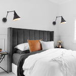 1 - Light Modern Swing Arm Wall Sconce - LightfixturesUAE