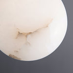 1 - Light Nordic Gold Transmission Globe Pendant Light - LightfixturesUAE