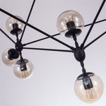 10/15 - Light Modern Modo Glass Globe Chandelier - LightfixturesUAE