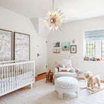12 - Light Modern Rainbow Color Starburst Sputnik Chandelier - LightfixturesUAE