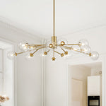 12/15/18 - Light Modern Sputnik Glass Globe Bubble Chandelier - LightfixturesUAE