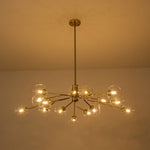 12/15/18 - Light Modern Sputnik Glass Globe Bubble Chandelier - LightfixturesUAE