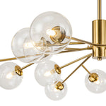 12/15/18 - Light Modern Sputnik Glass Globe Bubble Chandelier - LightfixturesUAE
