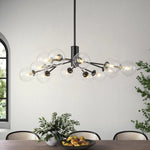 12/15/18 - Light Modern Sputnik Glass Globe Bubble Chandelier - LightfixturesUAE