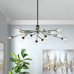12/15/18 - Light Modern Sputnik Glass Globe Bubble Chandelier - LightfixturesUAE