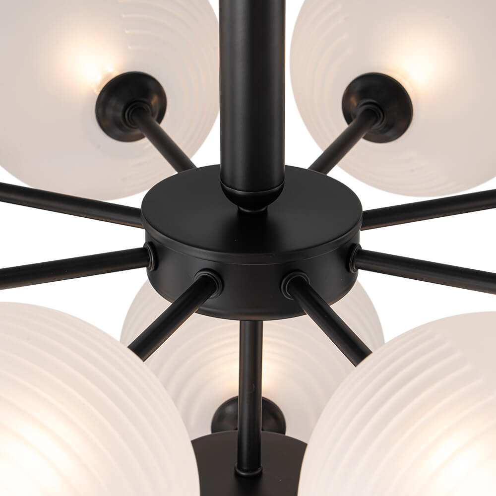 13 - Light Modern Bubble Cluster Grape Chandelier - LightfixturesUAE