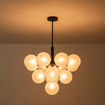 13 - Light Modern Bubble Cluster Grape Chandelier - LightfixturesUAE