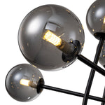 13 - Light Modern Cluster Glass Globe Bubble Chandelier - LightfixturesUAE