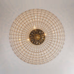 1/3/5/8 - Light French Glass Crystal Orb Chandelier - LightfixturesUAE