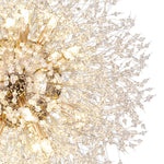 16 - Light Dandelion Crystal Firework Sputnik Chandelier - LightfixturesUAE