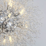 16 - Light Dandelion Crystal Firework Sputnik Chandelier - LightfixturesUAE