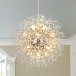 16 - Light Dandelion Crystal Firework Sputnik Chandelier - LightfixturesUAE