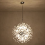 16 - Light Dandelion Crystal Firework Sputnik Chandelier - LightfixturesUAE