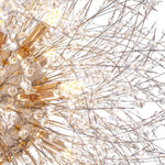 16 - Light Dandelion Crystal Firework Sputnik Chandelier - LightfixturesUAE