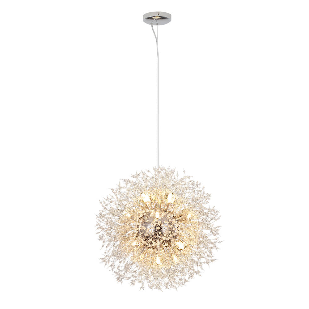 16 - Light Dandelion Crystal Firework Sputnik Chandelier - LightfixturesUAE