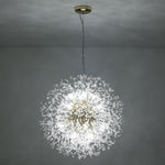 16 - Light Dandelion Crystal Firework Sputnik Chandelier - LightfixturesUAE