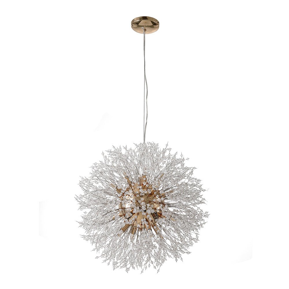 16 - Light Modern Crystal Sputnik Firework Chandelier - LightfixturesUAE