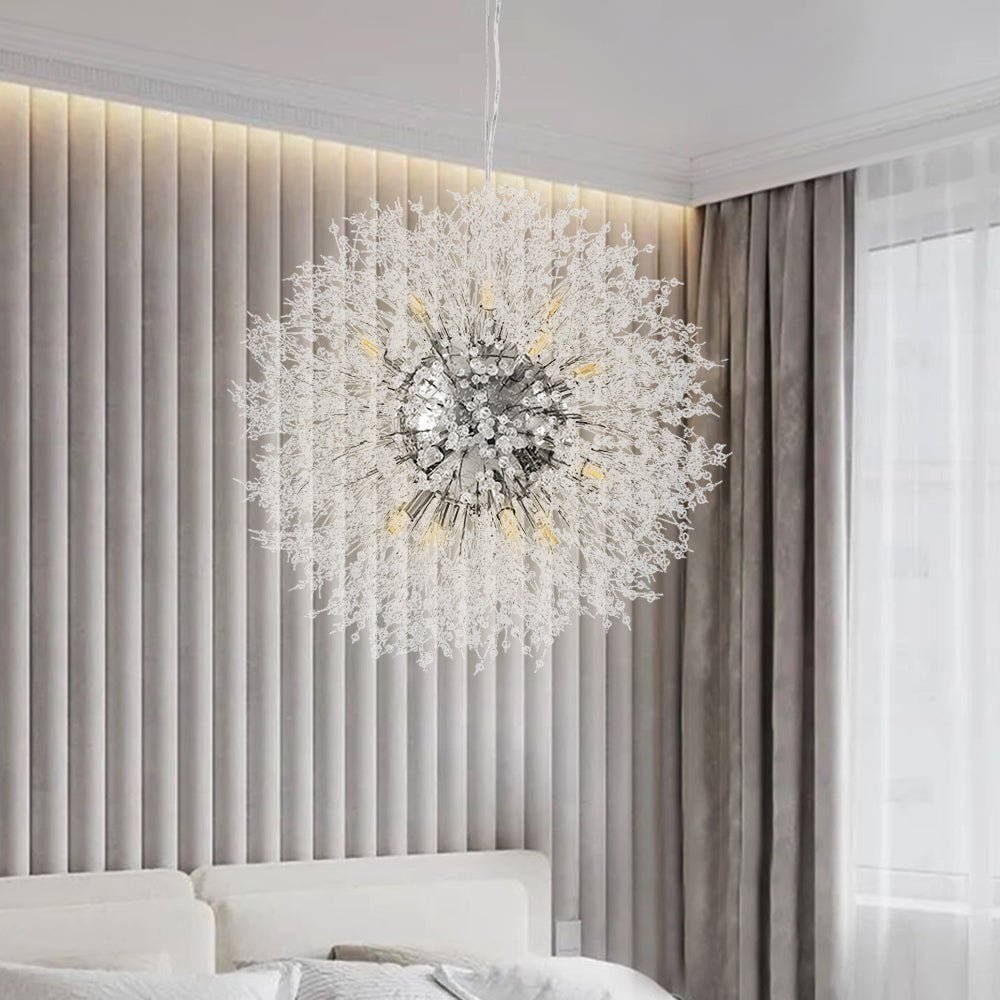 16 - Light Modern Crystal Sputnik Firework Chandelier - LightfixturesUAE