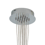 16/19 - Light Multi - Color Cluster Ribbed Glass Bubble Chandelier - LightfixturesUAE