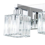 2 - Light Modern Dimmable Crystal Wall Sconce - LightfixturesUAE