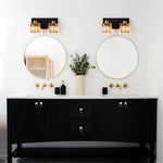 2 - Light Modern Dimmable Crystal Wall Sconce - LightfixturesUAE