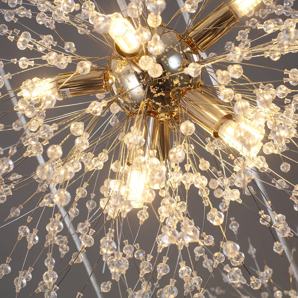 24/40 - Light Dandelion Sputnik Firework Chandelier - LightfixturesUAE