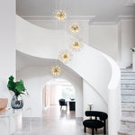 24/40 - Light Dandelion Sputnik Firework Chandelier - LightfixturesUAE