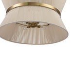 2/8 - Light Modern Natural Rope Drum Pendant - LightfixturesUAE