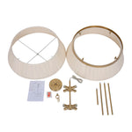 2/8 - Light Modern Natural Rope Drum Pendant - LightfixturesUAE
