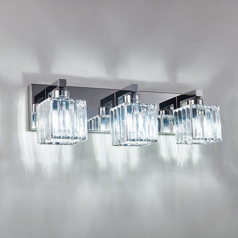 3 - Light Dimmable Mid - century Modern Wall Sconce - LightfixturesUAE