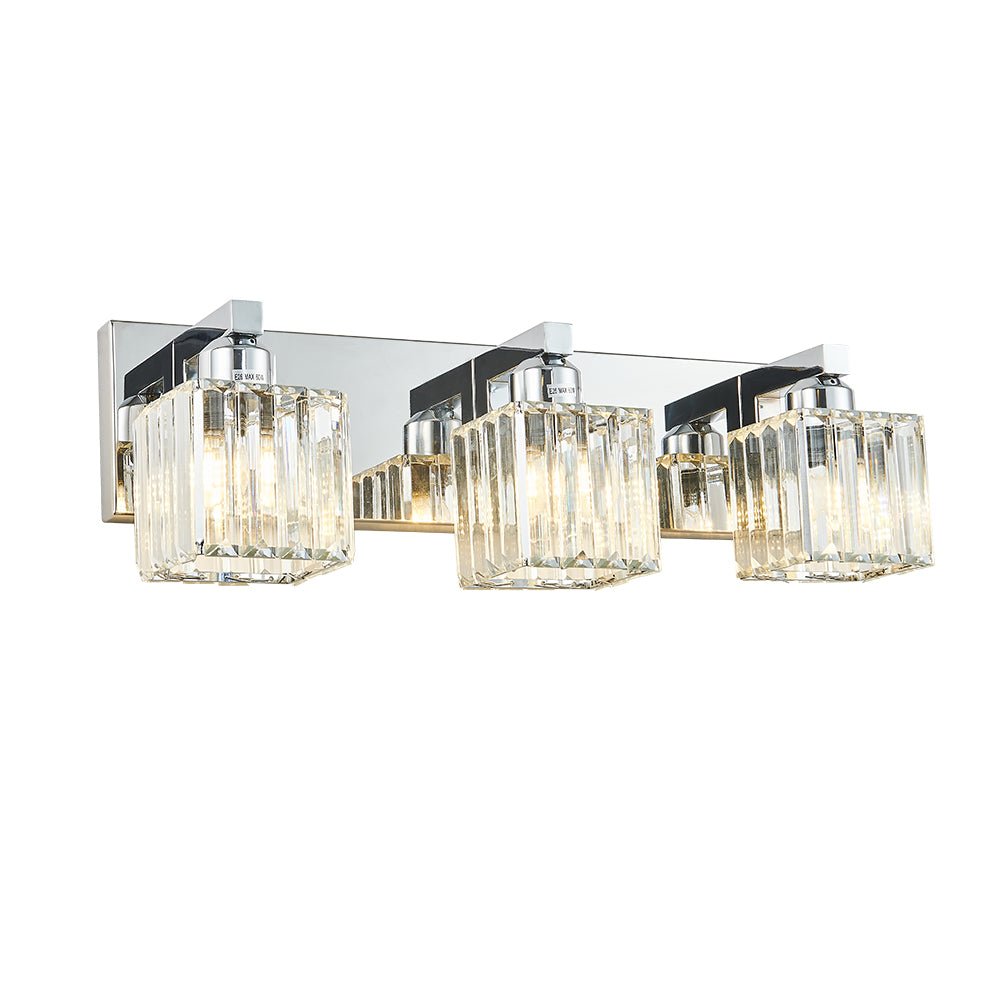 3 - Light Dimmable Mid - century Modern Wall Sconce - LightfixturesUAE