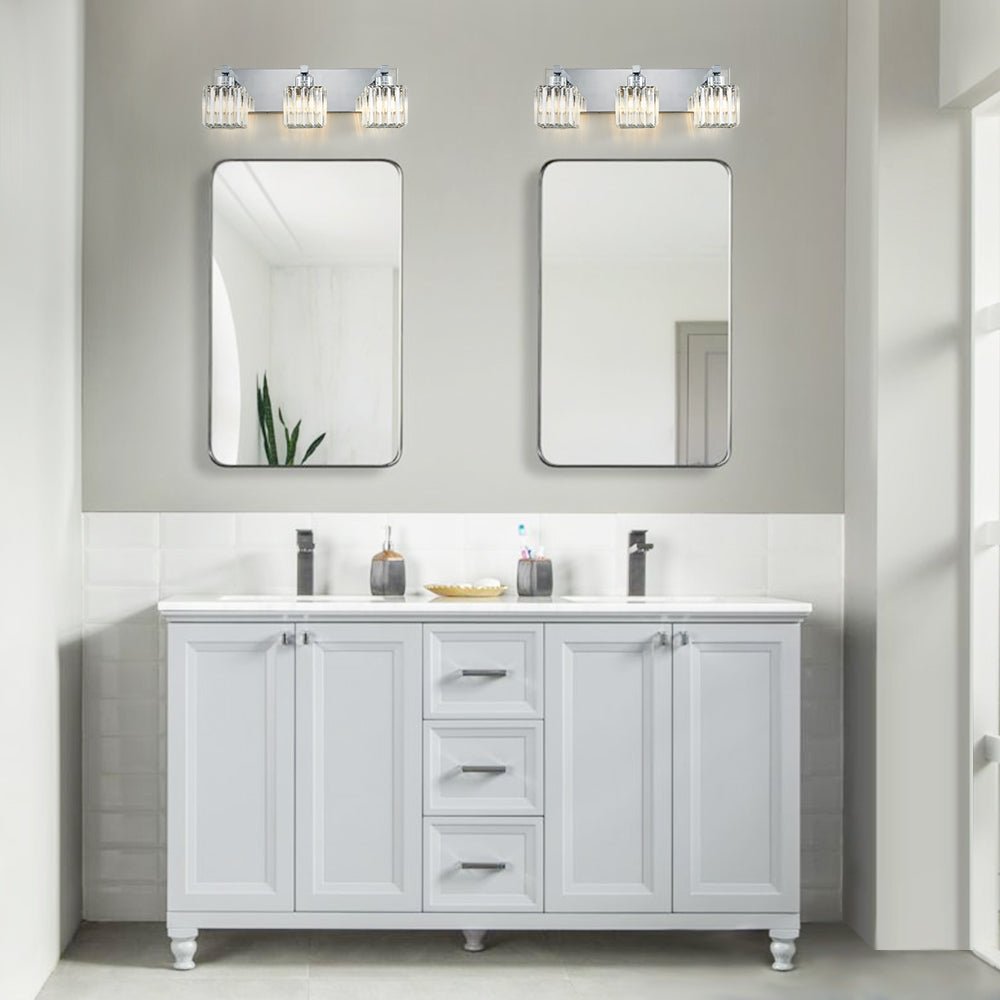 3 - Light Dimmable Mid - century Modern Wall Sconce - LightfixturesUAE