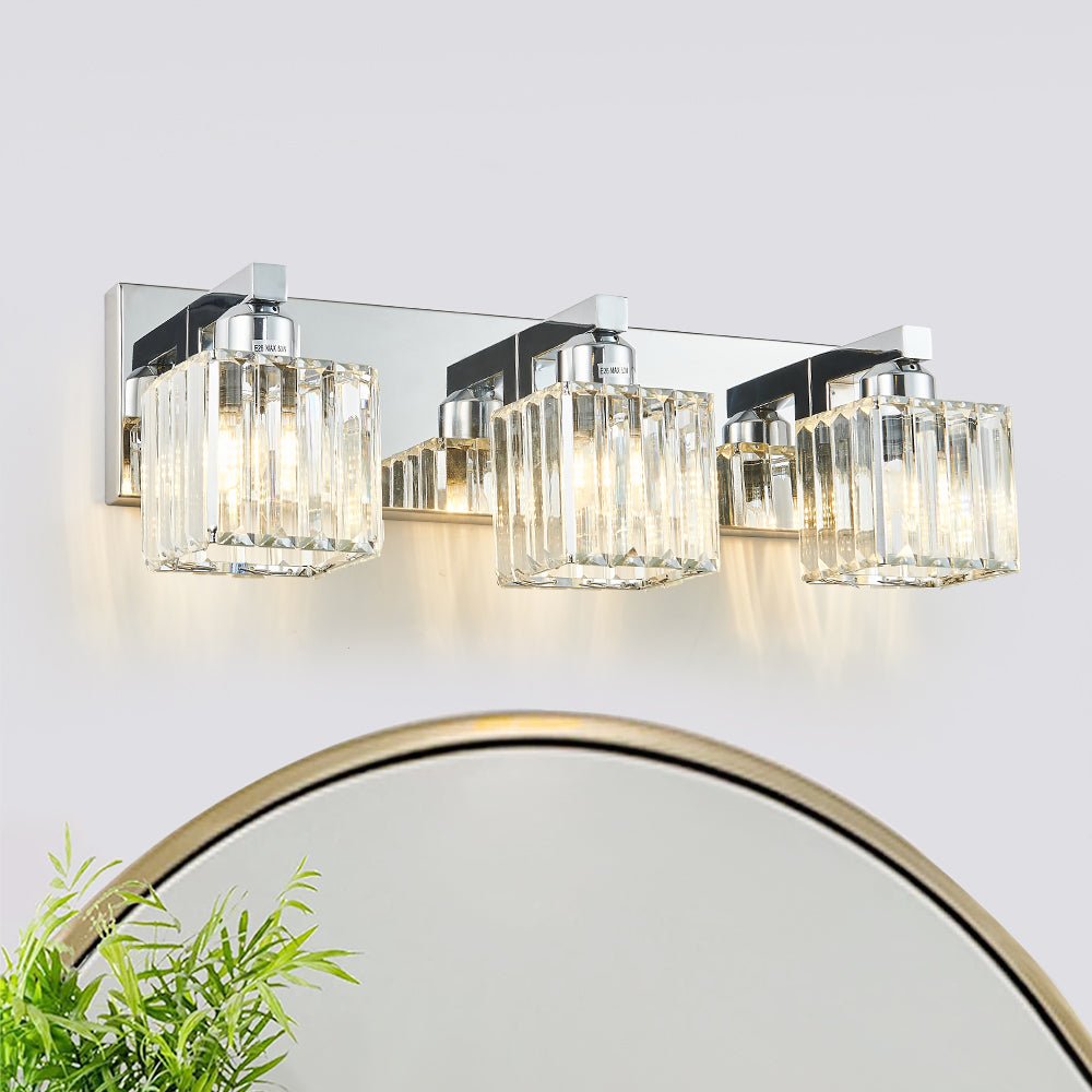 3 - Light Dimmable Mid - century Modern Wall Sconce - LightfixturesUAE