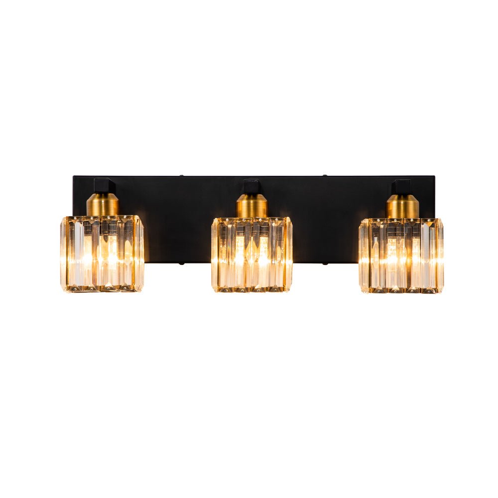 3 - Light Dimmable Mid - century Modern Wall Sconce - LightfixturesUAE