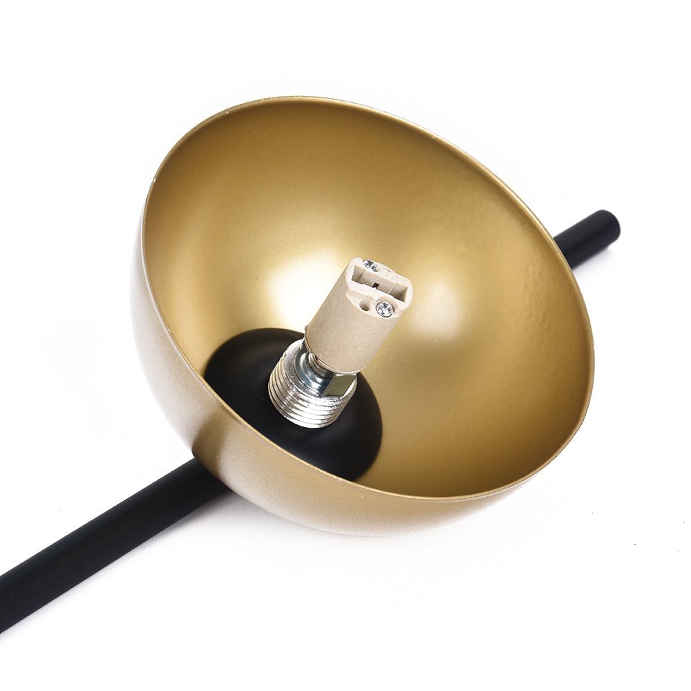 3 - Light Linear Glass Globe Ceiling Pendant Light - LightfixturesUAE