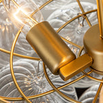 3 - Light Modern Cluster Glass Bubble Sputnik Chandelier - LightfixturesUAE