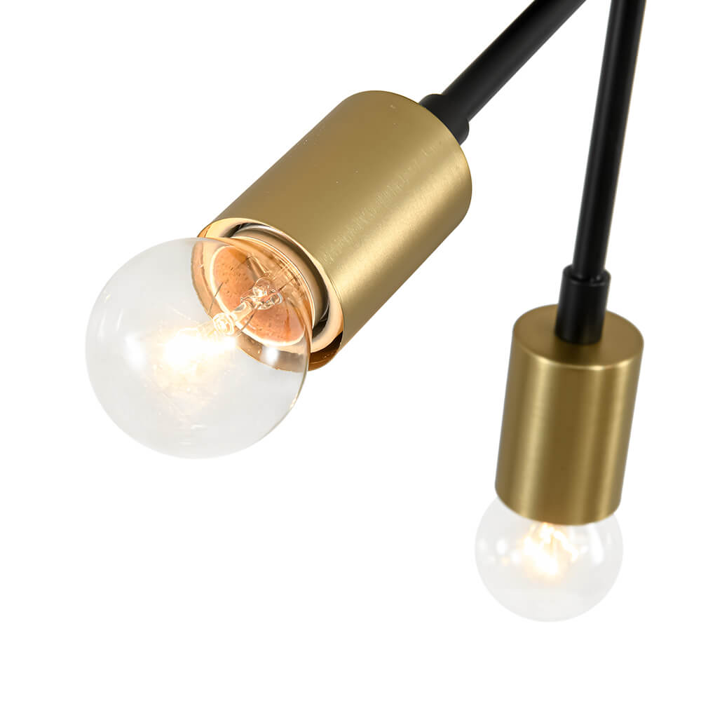 3 - Light Modern Minimalist Sputnik Ceiling Light - LightfixturesUAE