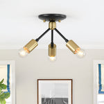 3 - Light Modern Minimalist Sputnik Ceiling Light - LightfixturesUAE