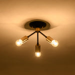 3 - Light Modern Minimalist Sputnik Ceiling Light - LightfixturesUAE
