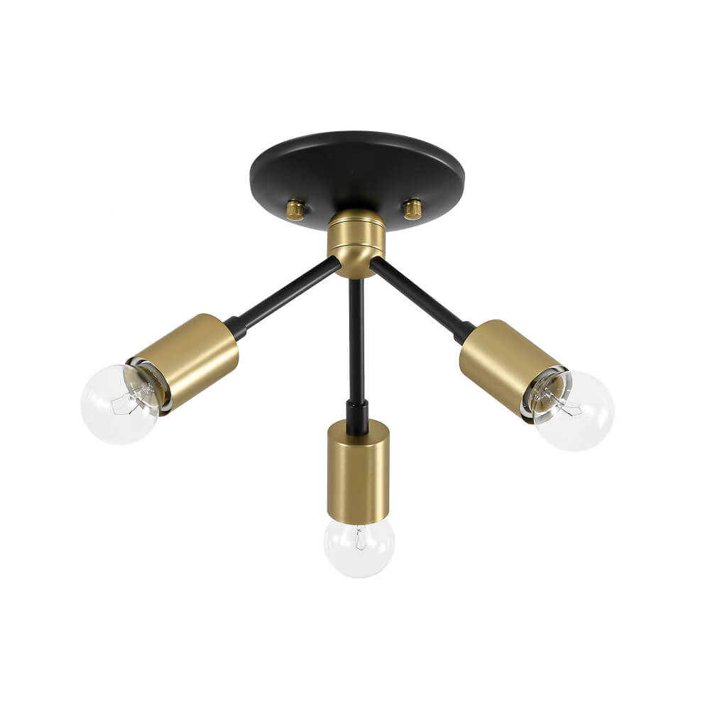 3 - Light Modern Minimalist Sputnik Ceiling Light - LightfixturesUAE