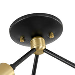 3 - Light Modern Minimalist Sputnik Ceiling Light - LightfixturesUAE