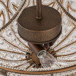 3 - Light Modern Roman Style 3 - Light Dark Bronze Chandelier - LightfixturesUAE