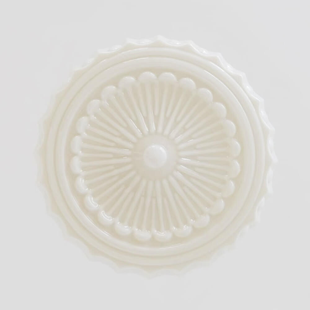 3 - Light Modern Round Milky White Glass Pendant - LightfixturesUAE